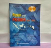Cover Pesa Untuk Presiden 2004-2009 / Wahyudi Ruwiyanto