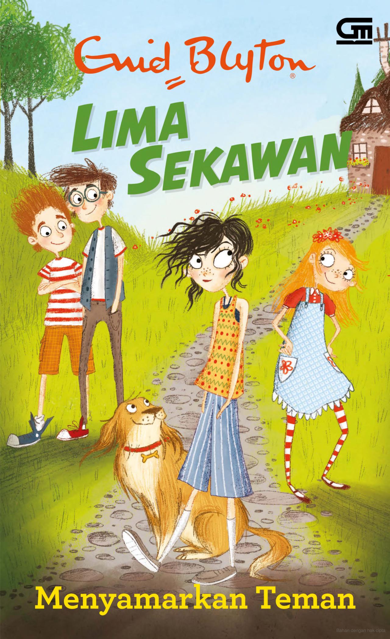 Cover Menyamarkan Teman :  Lima Sekawan / Enid Blyton
