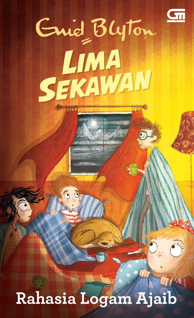 Cover Rahasia Logam Ajaib :  Lima Sekawan / Enid Blyton