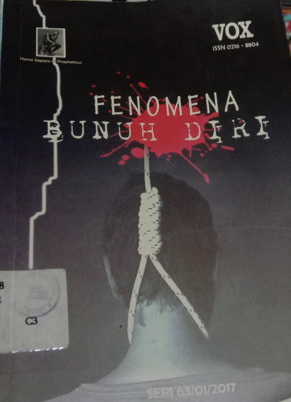 Cover Fenomena Bunuh Diri / Frans Ceunfin