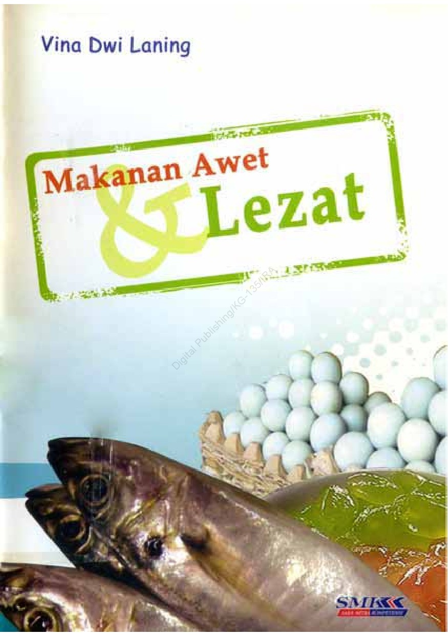 Cover Makanan Awet Dan Lezat / Laning, Dwi Vina