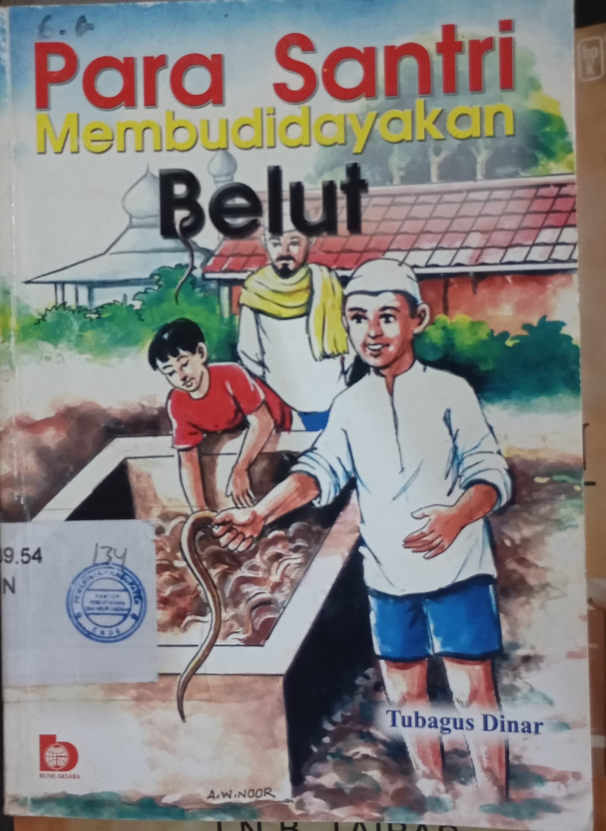 Cover Para Santri Membudidayakan Belut / Dinar, Tubagus