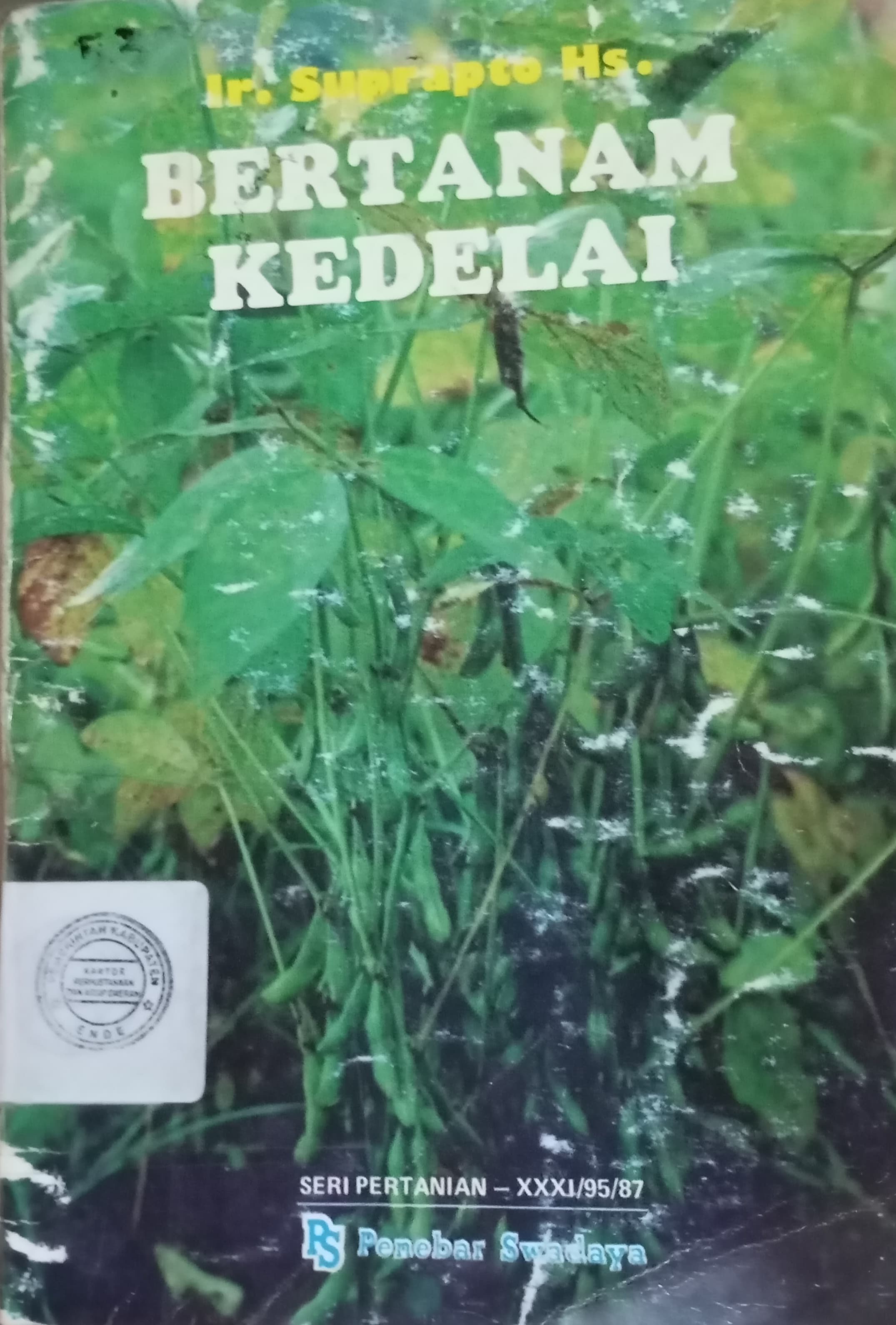 Cover Bertanam Kedelai / Suprapto HS