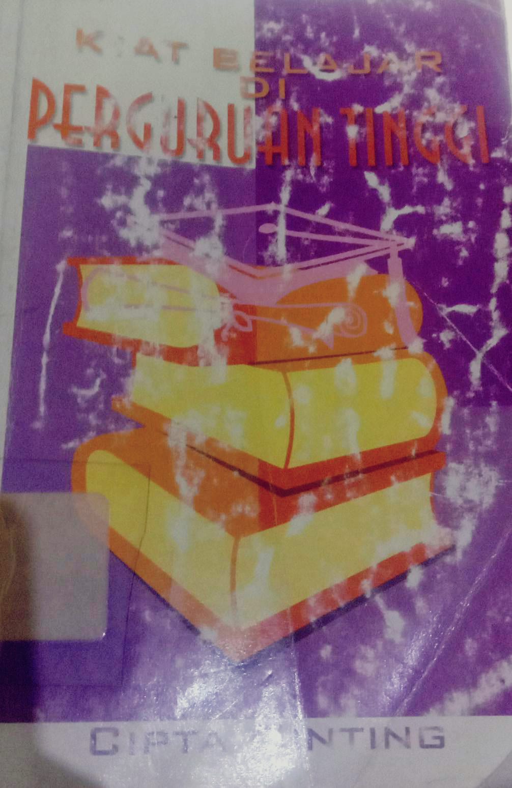 Cover Kiat Belajar Di Perguruan Tinggi / Cipta Ginting