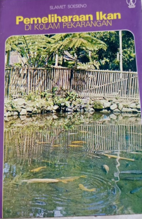 Cover Pemeliharaan Ikan di Kolam Pekarangan / Soesono, Slamet