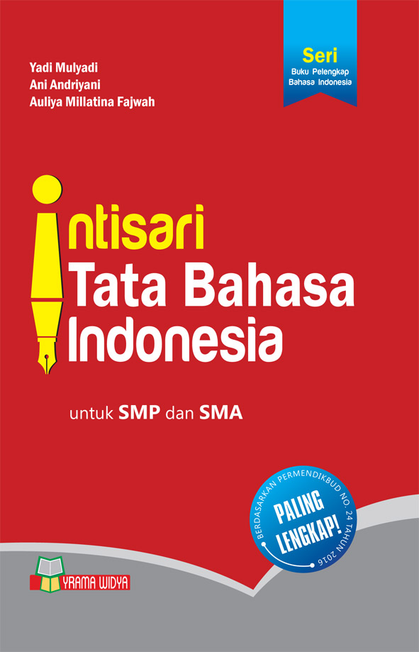 Cover Intisari Tata Bahasa Indonesia