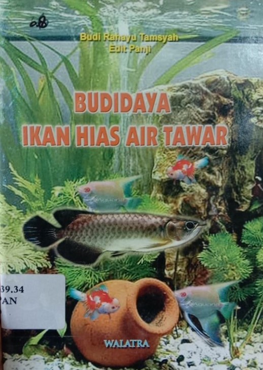 Cover Budi Daya Ikan Hias AIr Tawar / Budi Rahayu Tamsyah
