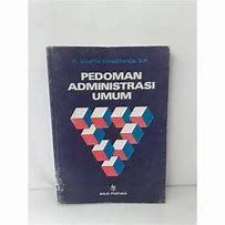 Cover Pedoman Administrasi Umum / Moeftie Wiriadihardja