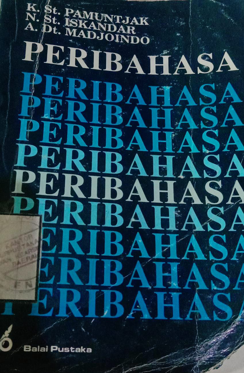 Cover Peribahasa / Pamuntjak