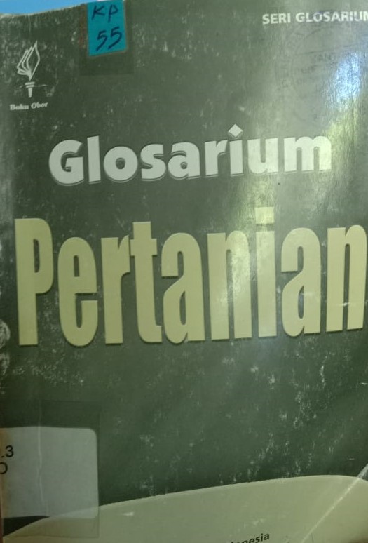 Cover Glosarium Pertanian : / Yayasan Obor Indonesia