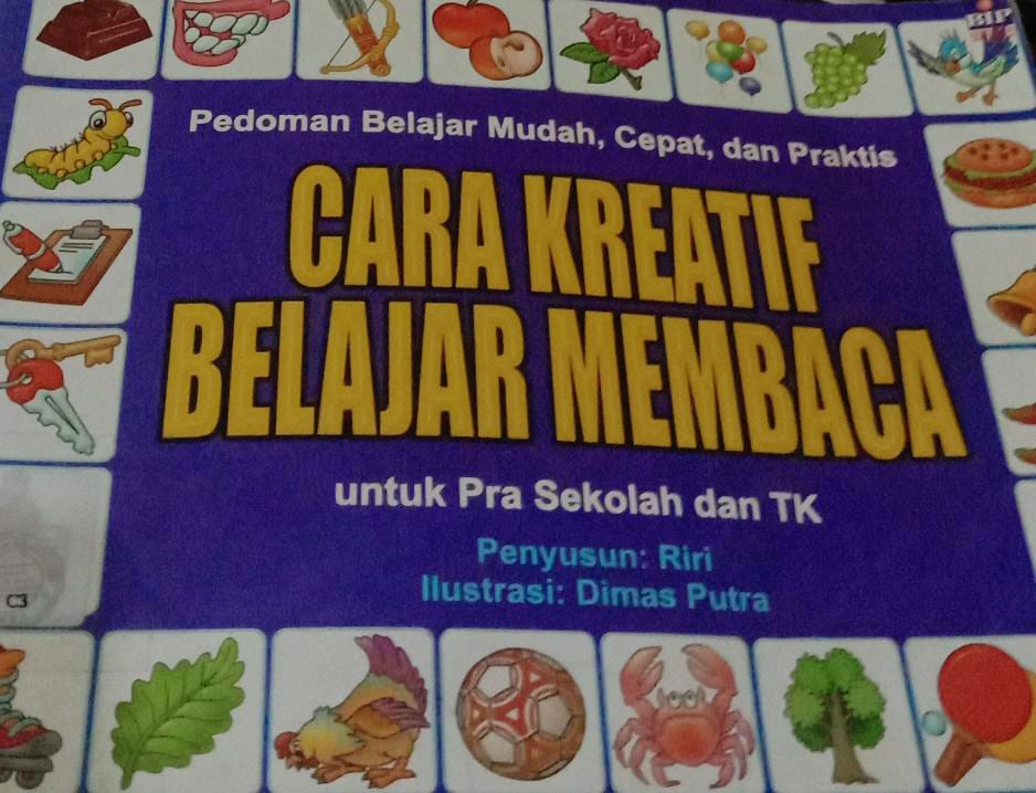 Cover Pedoman Belajar Mudah, Cepat, dan Praktis :  Cara Kreatif Belajar Membaca / Riri