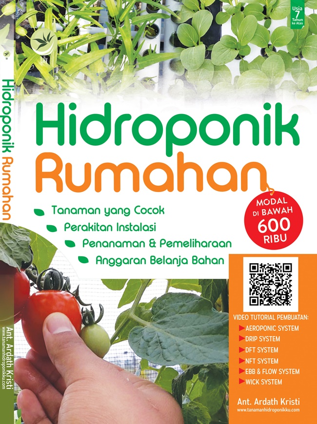 Cover Hidroponik Rumahan :  Modal dibawa 600 Ribu Ardath Kristi