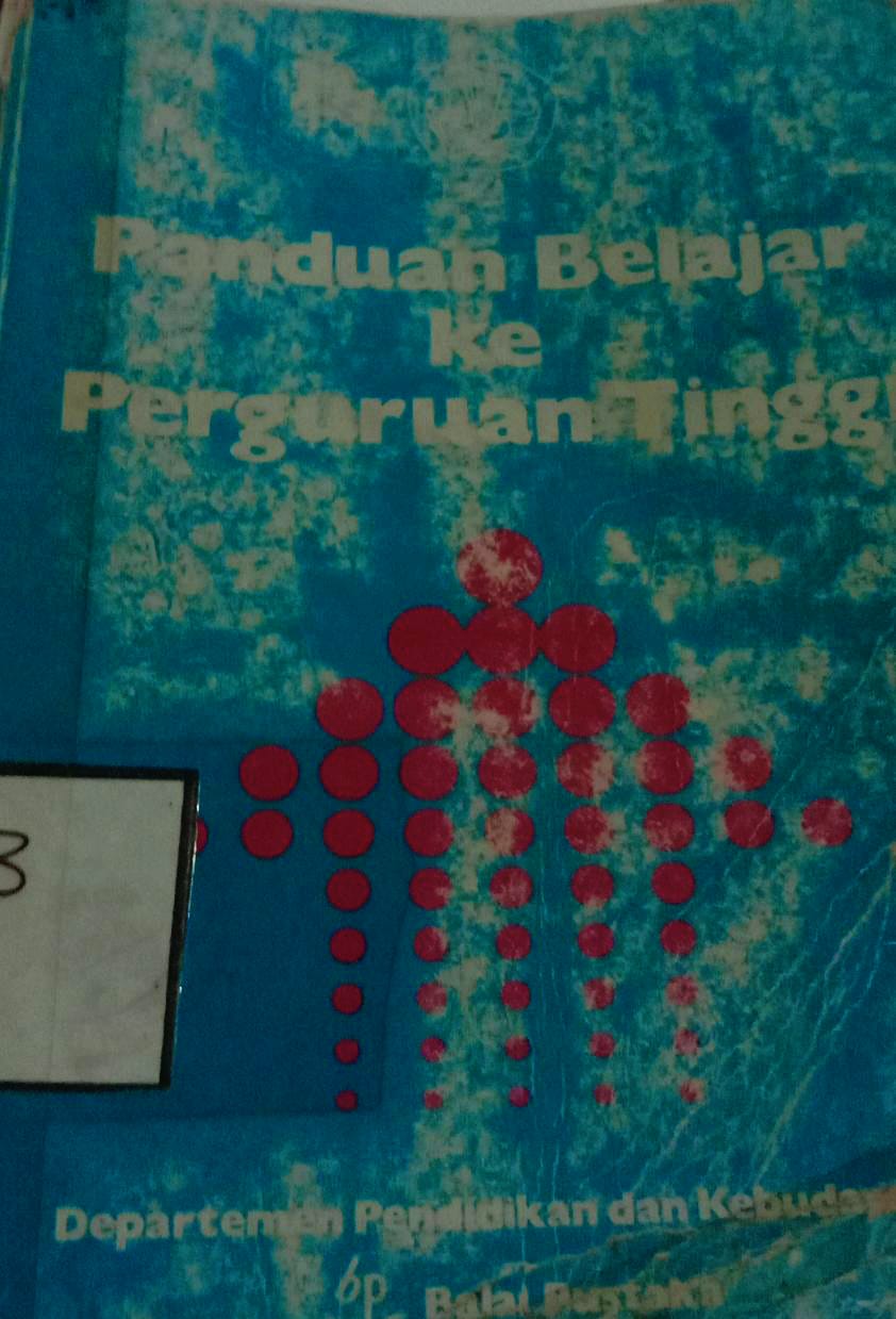 Cover Panduan Belajar Ke Perguruan Tinggi / Tim Mitra
