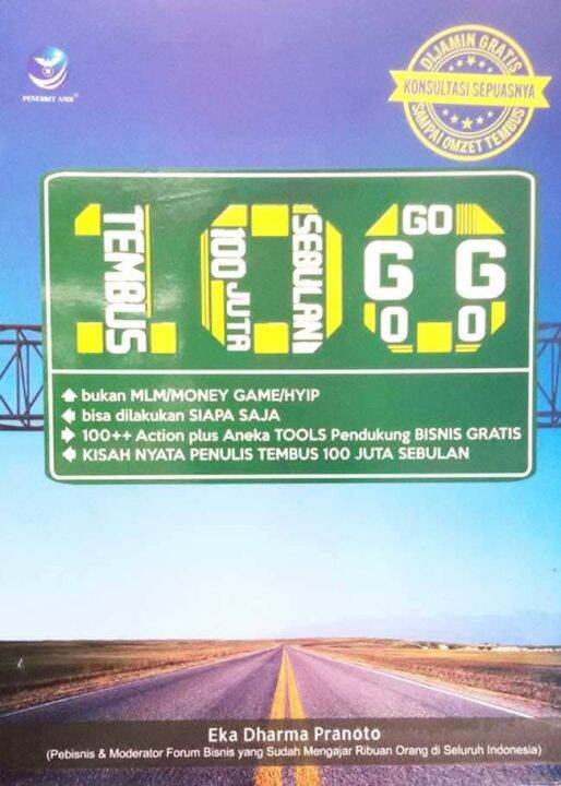 Cover Tembus 100 Juta Sebulan / Eka Dharma Pranoto