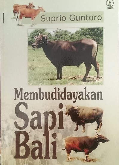 Cover Membudidayakan Sapi Bali / Guntoro,Suprio
