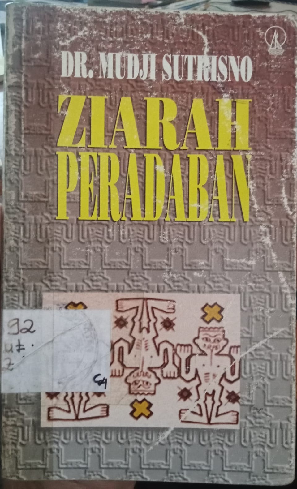 Cover Ziarah Peradaban / Sutrisno,Mudji