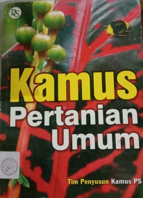 Cover Kamus Pertanian Umum / Tim Penyusun Kamus PS