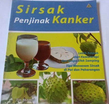 Cover Sirsak Pejinak Kanker / Tim Redaksi