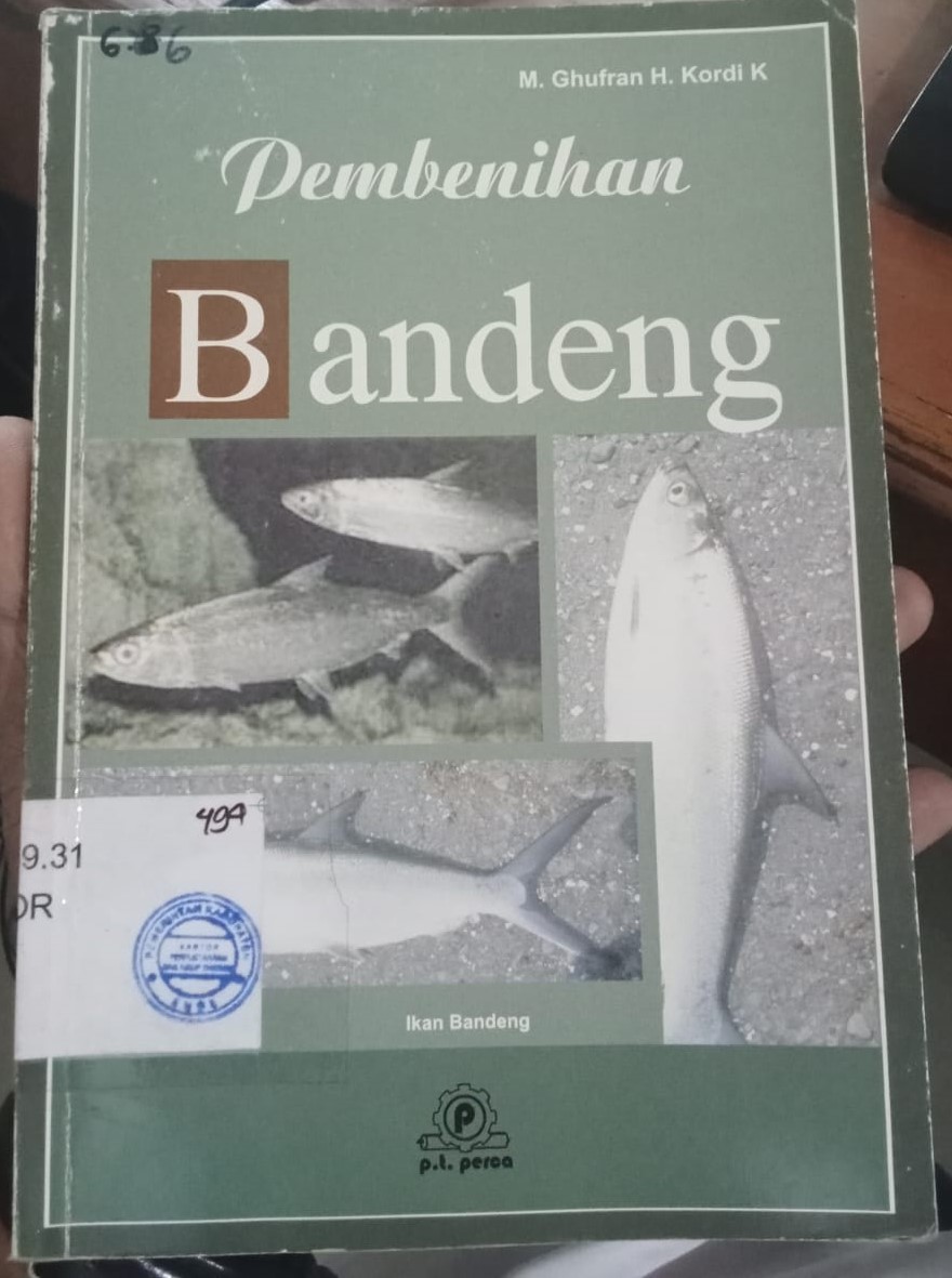 Cover Pembenihan Bandeng / Kordi,H. Ghufran M.