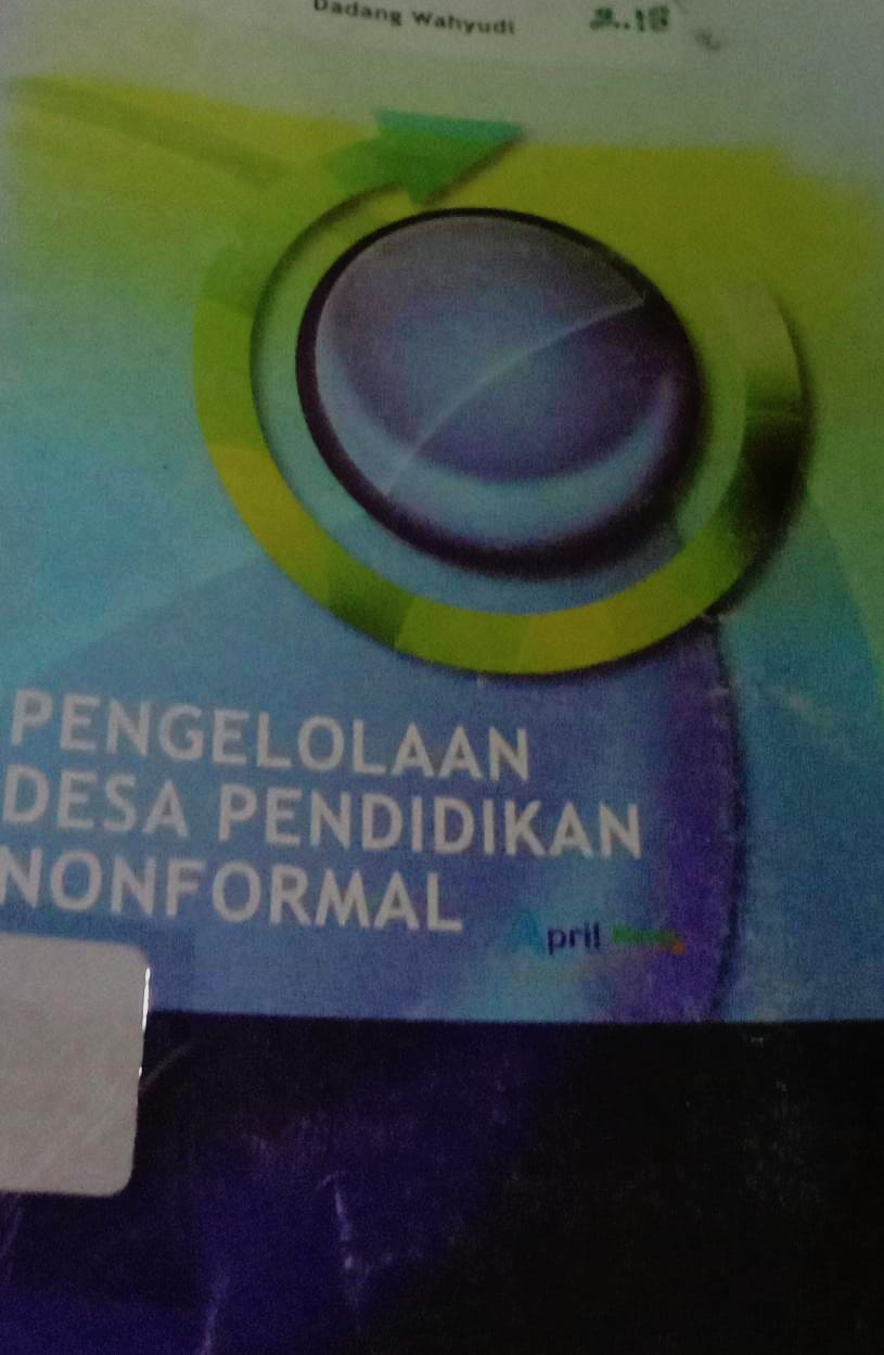 Cover Pengelolaan Desa Pendidikan Nonformal / Wahyudi Dadang