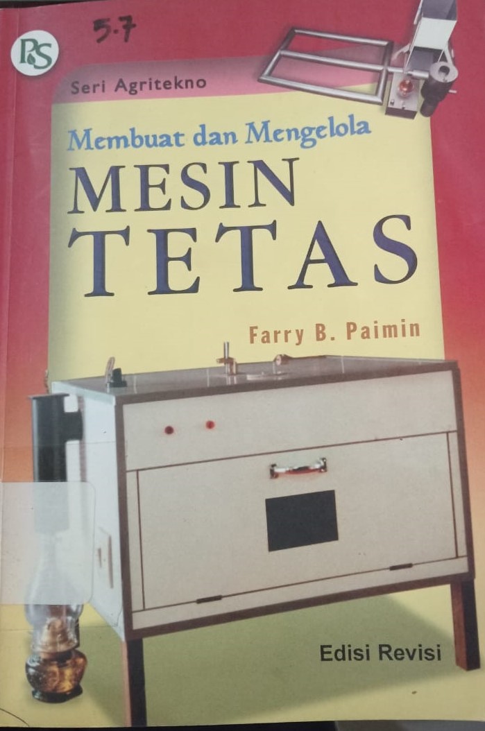 Cover Membuat dan Mengelola mesin Tetas / Paimin, B. Farry