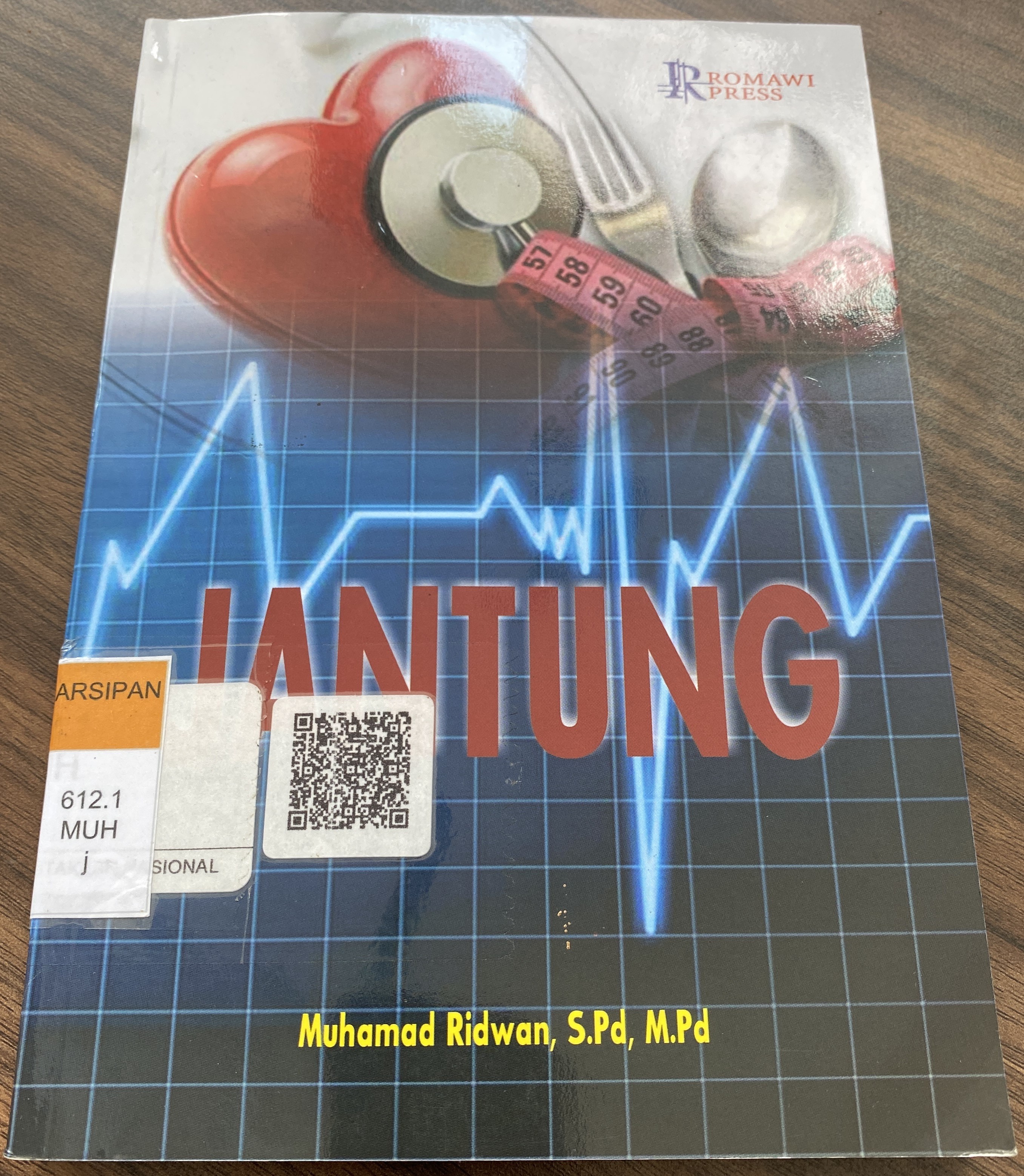 Cover Jantung / Ridwan,Muhamad