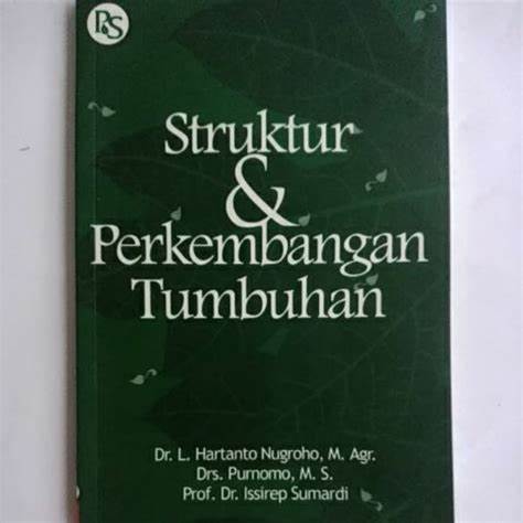 Cover Struktur & Perkembangan Tumbuhan / Nugroho,Hartanto