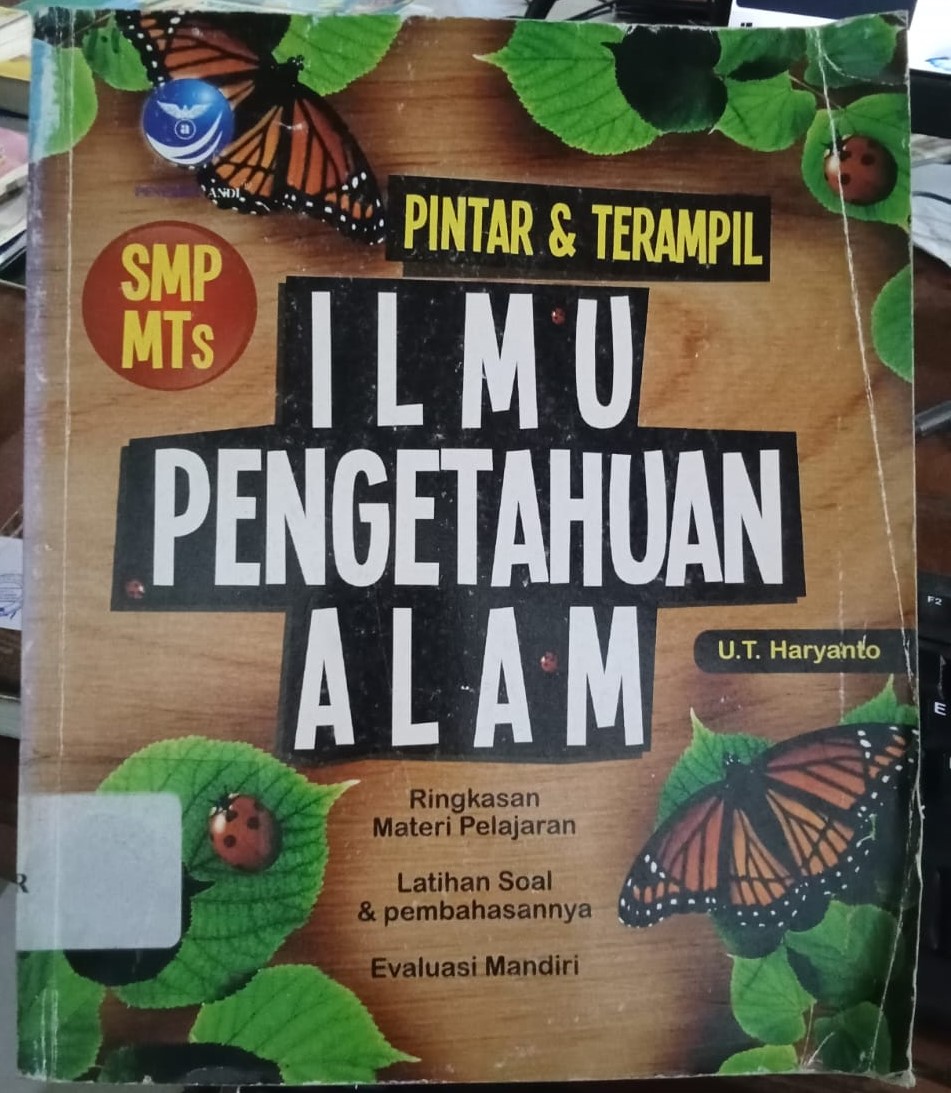 Cover Pintar & Terampil Ilmu Pengetahuan Alam / Haryanto