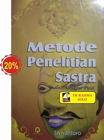 Cover Metode Penelitian Sastra :  Analisis Struktur Puisi / Siswantoro