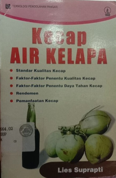 Cover Kecap Air Kelapa / Lies Suprapti