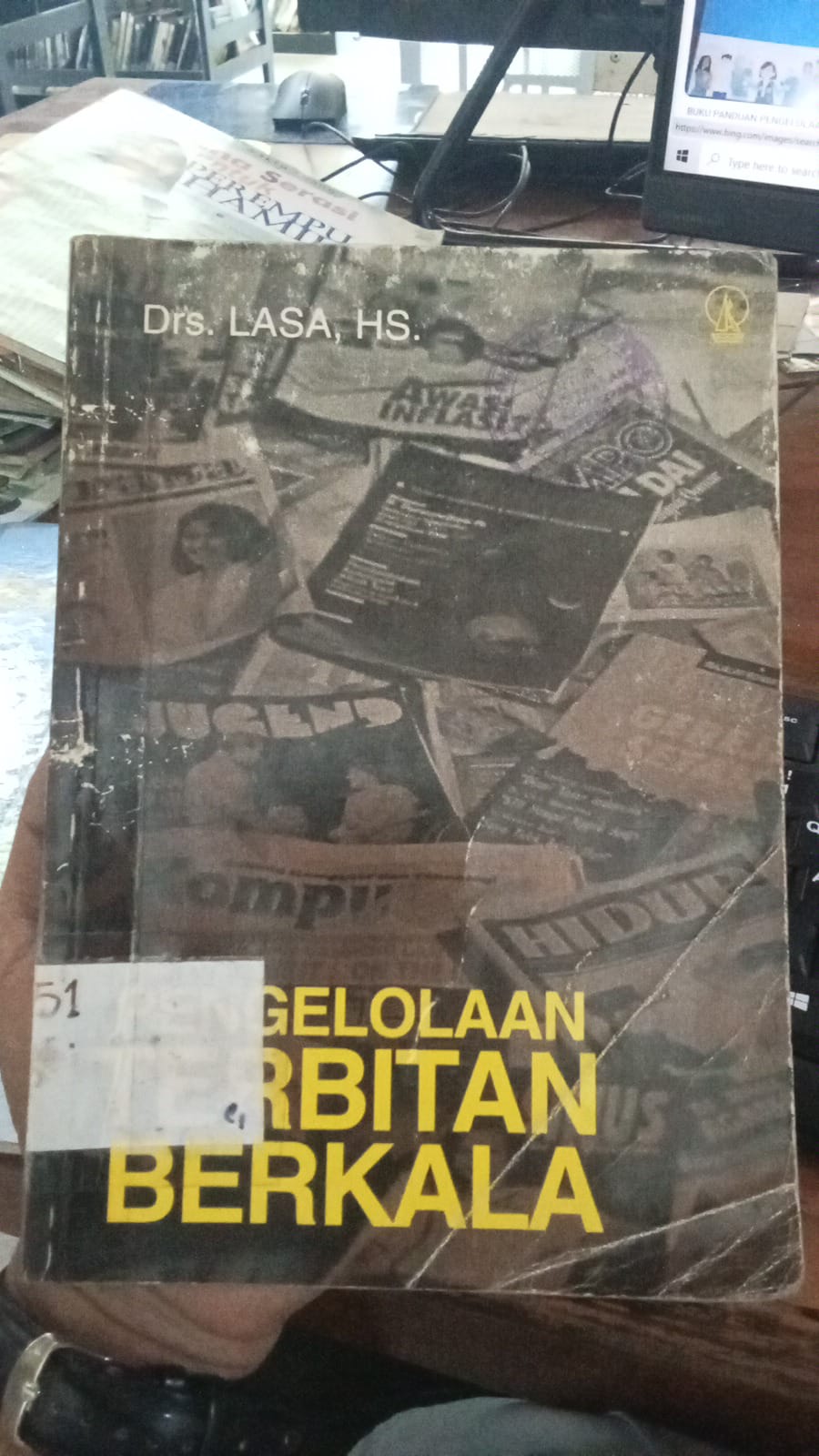 Cover Pengelolaan Terbitan Berseri / Lasa,Hs