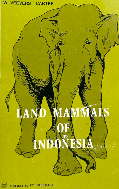 Cover Land Mammals Of Indonesia / Carter, Veevers W