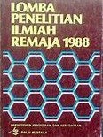 Cover Lomba Penelitian Ilmiah Remaja 1988 / Departemen Pendidikan dan Kebudayaan
