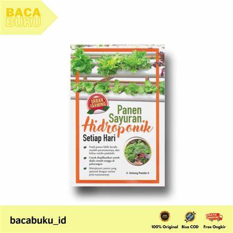 Cover Panen Sayuran Hidroponik Setiap Hari / Untung Prastio