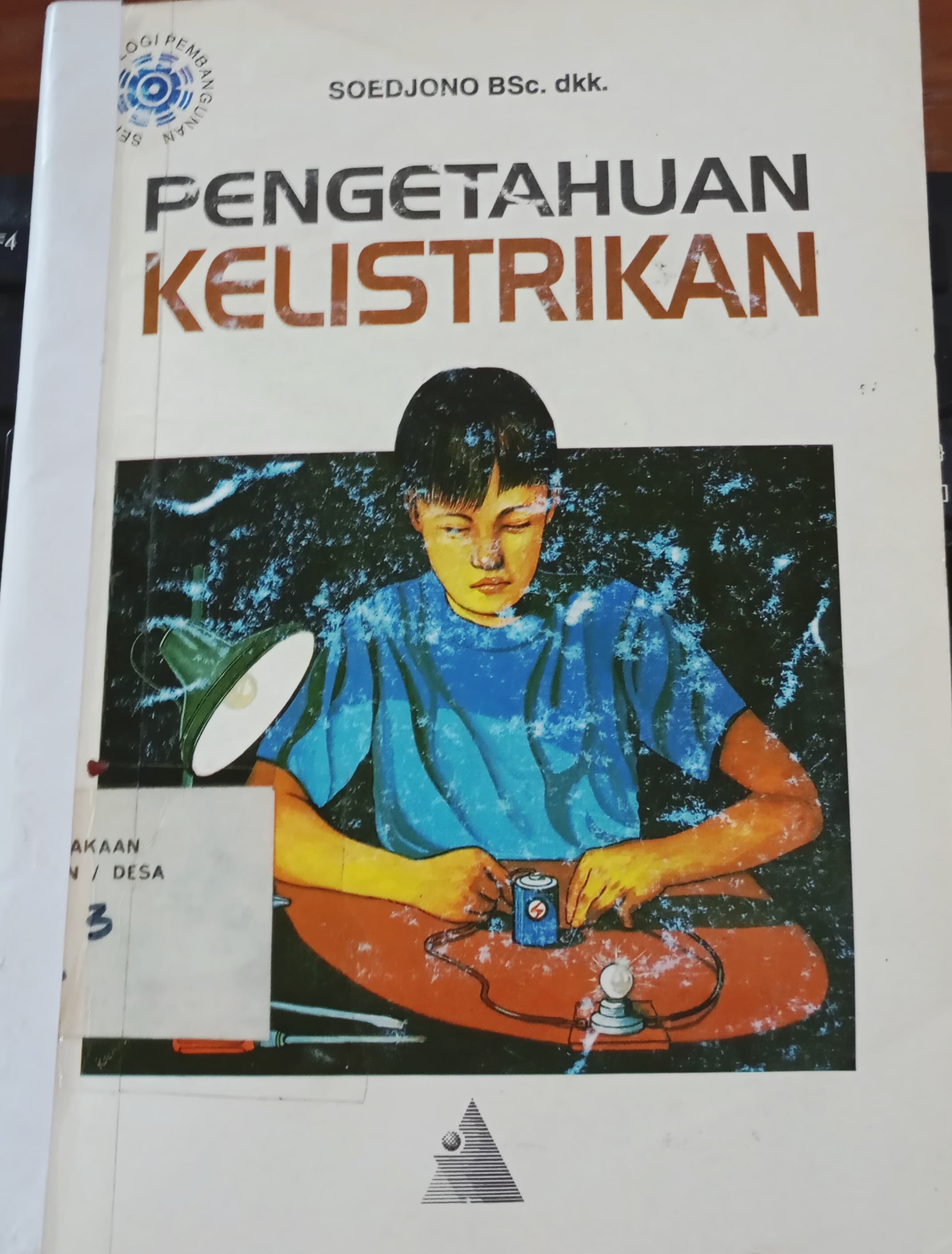 Cover Pengetahuan Kelistrikan / Soedjono Bsc
