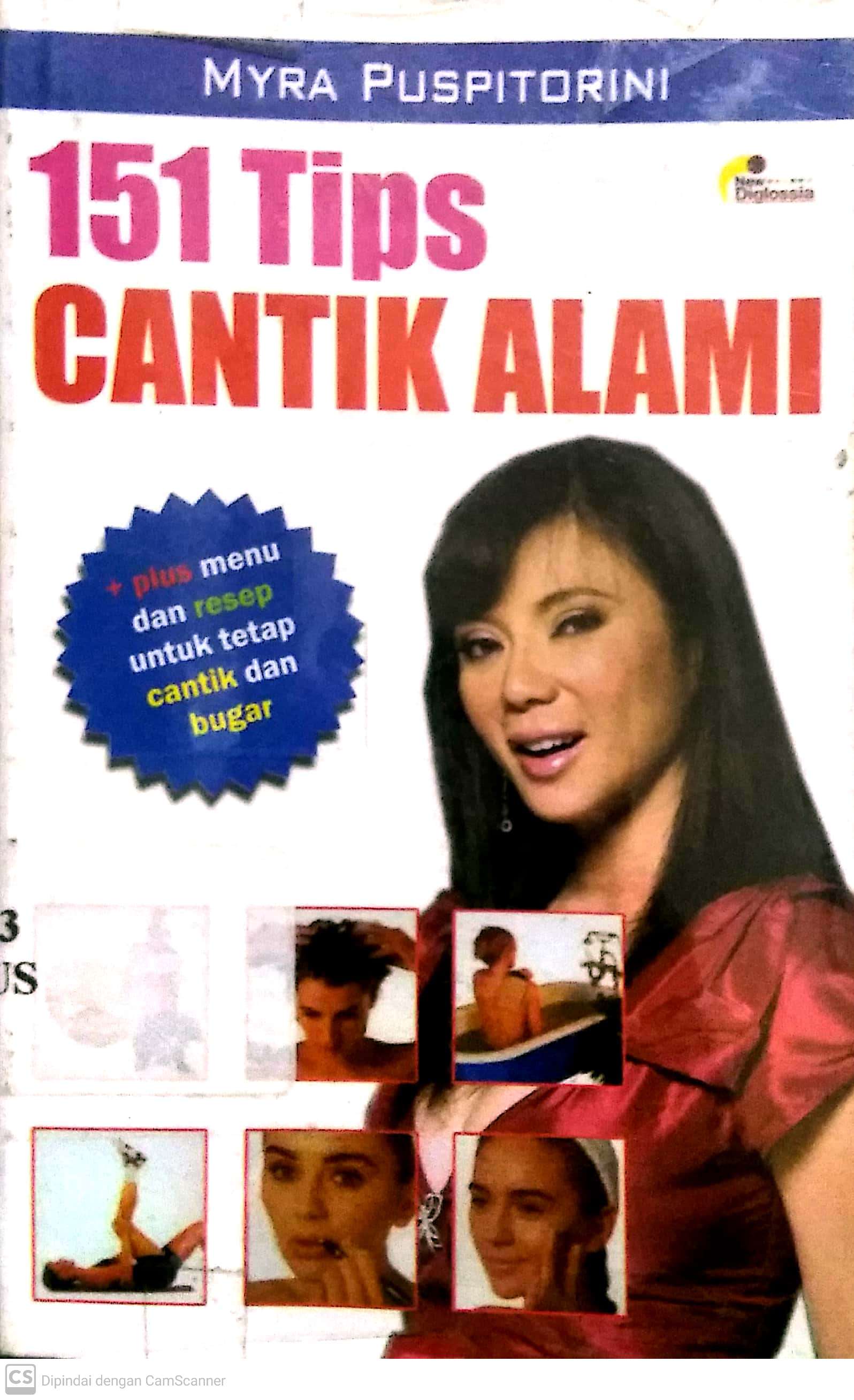 Cover 151 Tips Cantik Alami / Puspita Myra