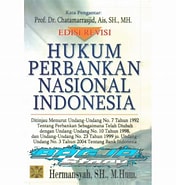Cover Hukum Perbankan Nasional Indonesia / Hermansyah