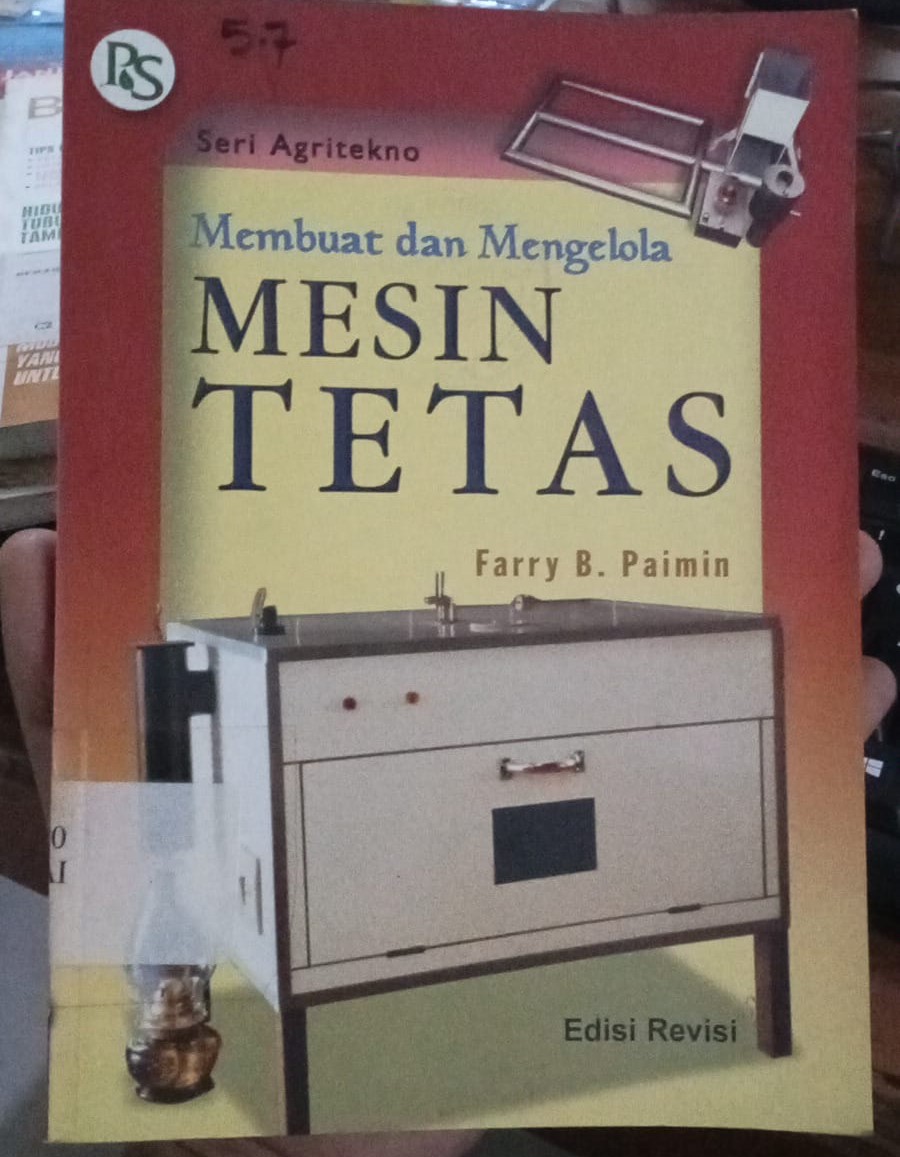 Cover Membuat Dan Mengelola Mesin Tetas / Paimin,B Farry