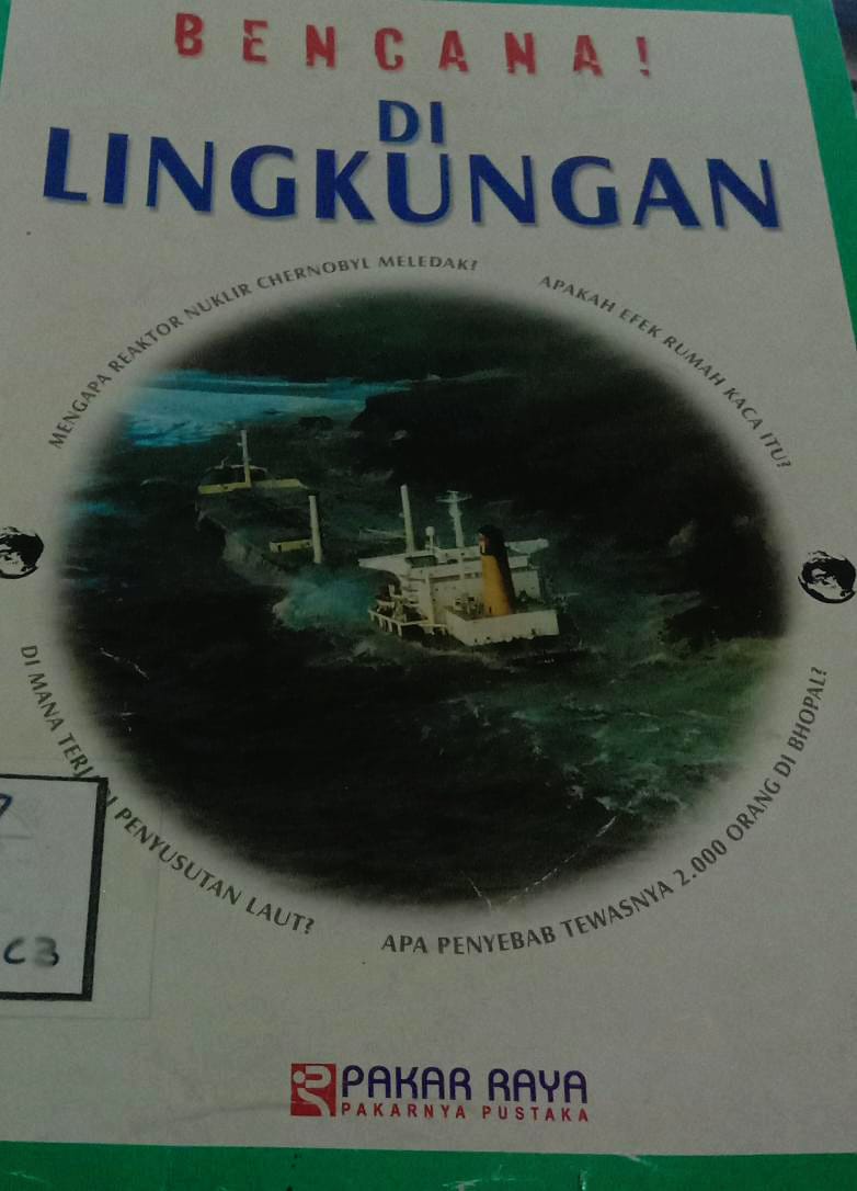 Cover Bencana ! Di Lingkungan / Masson Paul