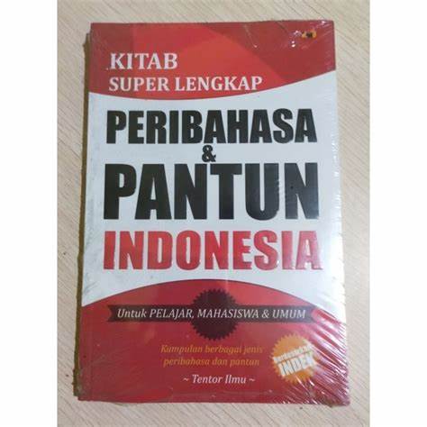 Cover Kitab Super Lengkap Peribahasa & Pantun Indonesia