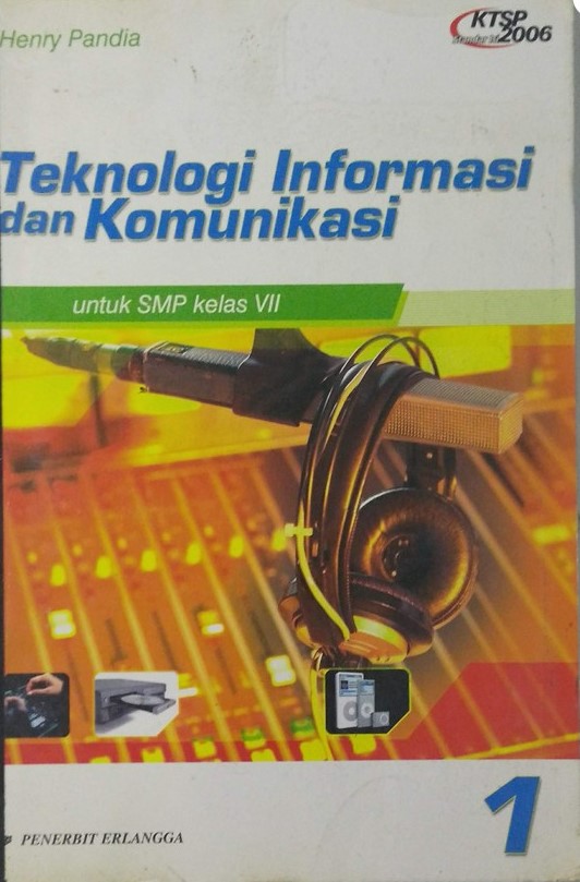 Cover Teknologi Informasi dan Komunikasi / Henry Pandia