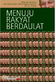Cover Menuju Rakyat Berdaulat / Liem Siok Lan