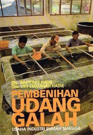 Cover Pembenihan Udang Galah / Wartono Hadie