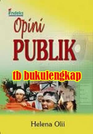 Cover Opini Publik / Olii, Helena
