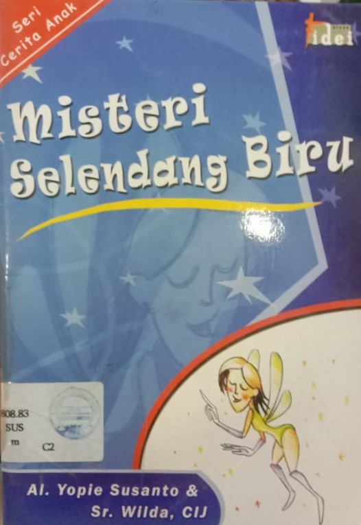 Cover Misteri Selendang Biru / Susanto, Yopie