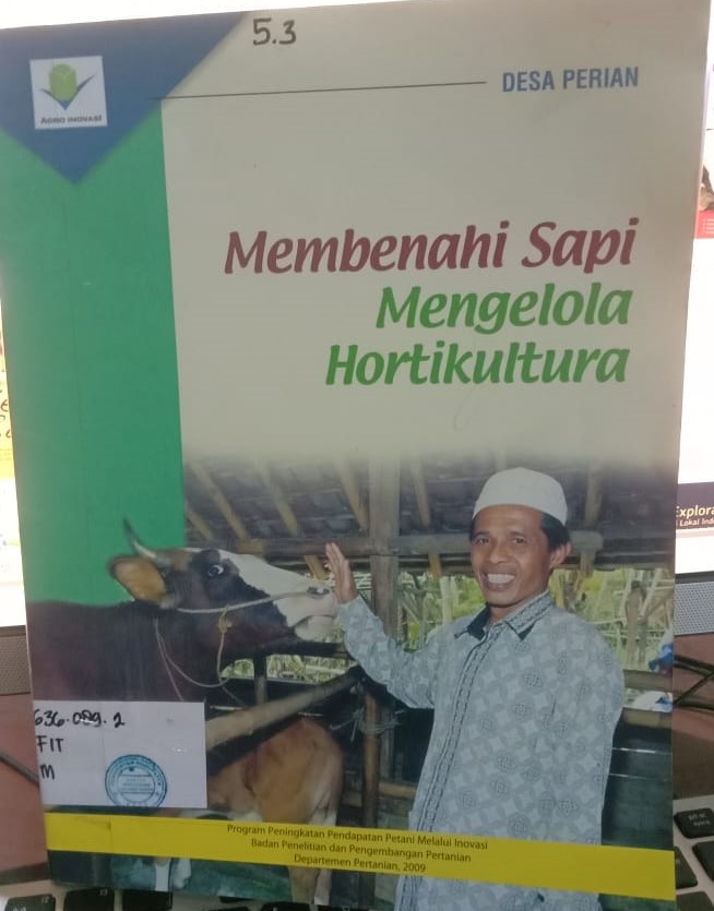 Cover Membenahi Sapi, Mengelola Hortikultura / Ulyatu Fitrotin