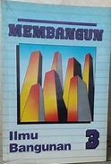 Cover Membangun Ilmu Bangunan / E. Diraatmadja
