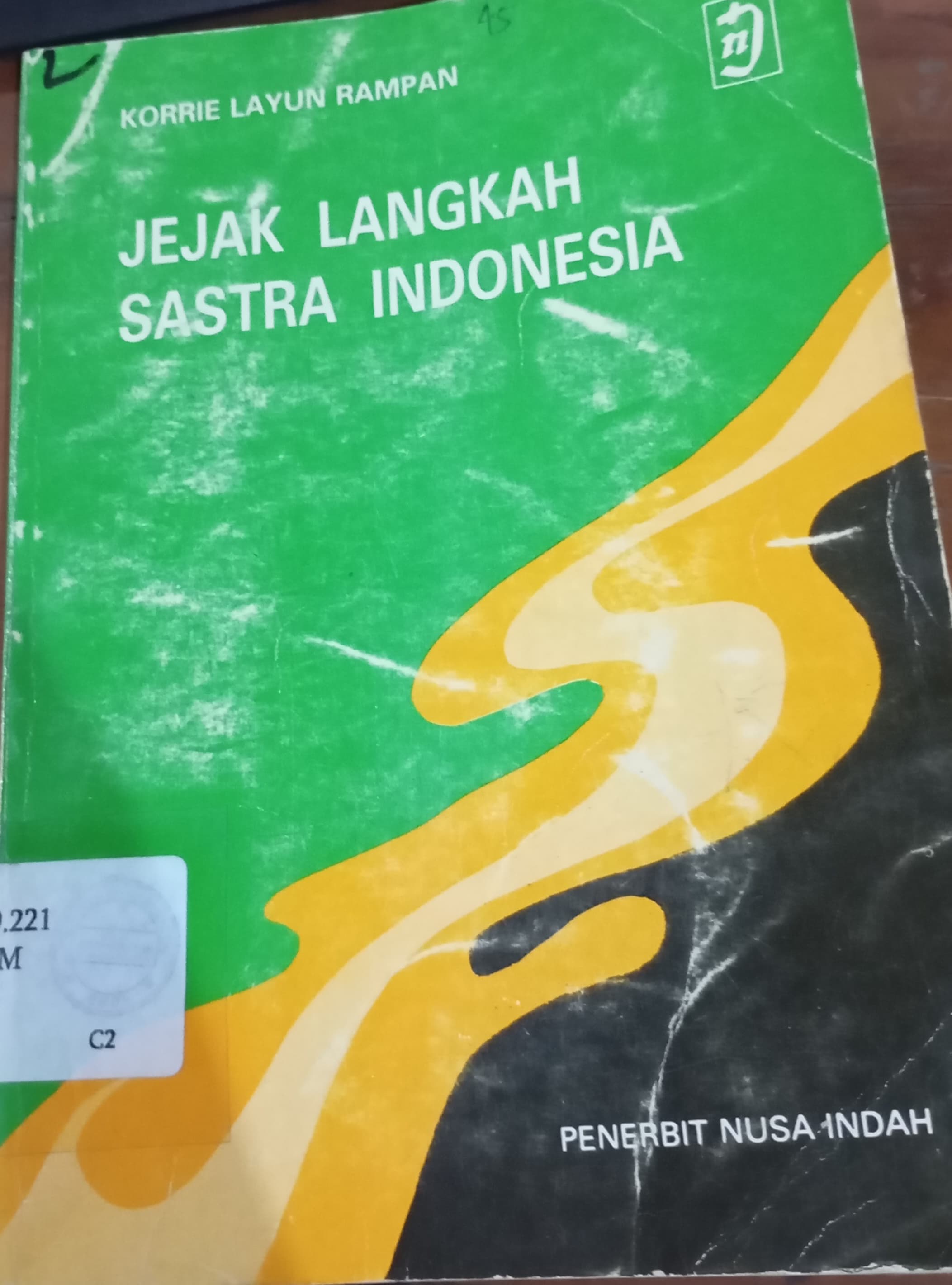 Cover Jejak Langkah Sastra Indoneisa / Rampan, Korrie Layun