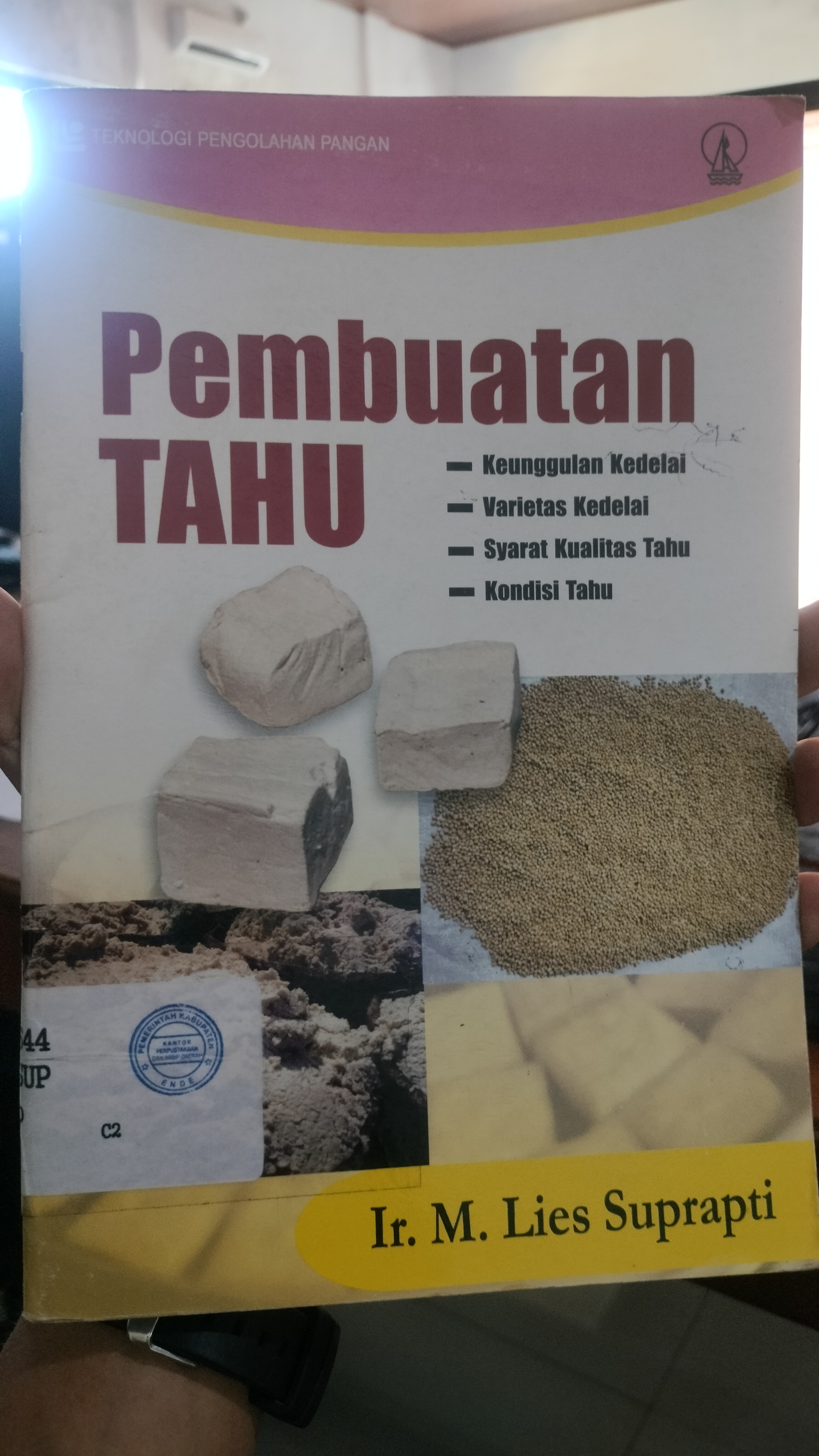 Cover Pembuatan Tahu / Suprapti