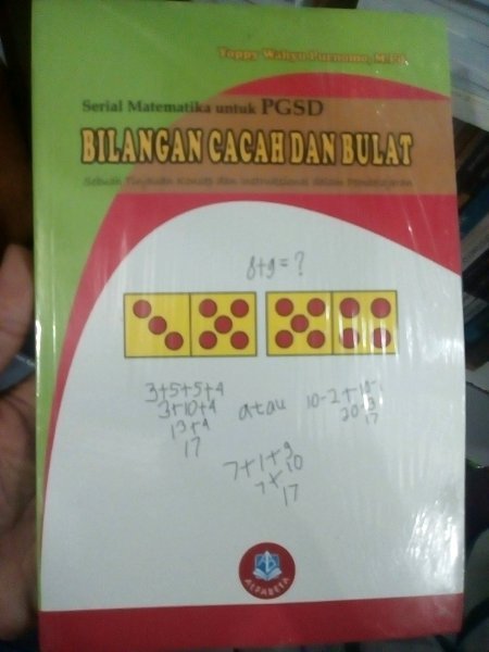 Cover Sarial Matematika Untuk PGSD Bilangan cacah dan bulat / Yoppy Whayu Purnomo